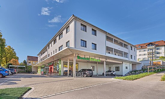 Wohn- und Gewerbebau