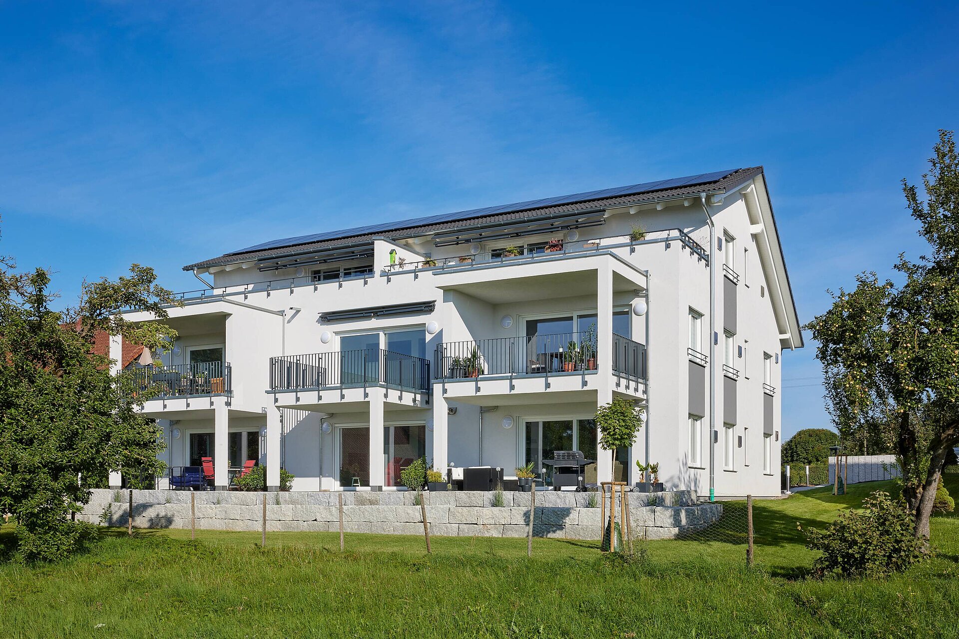 Mehrfamilienhaus in ökologischer Holzbauweise WeberHaus Objektbau